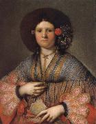 Girolamo Forabosco Portrait of a Venetian Lady china oil painting reproduction